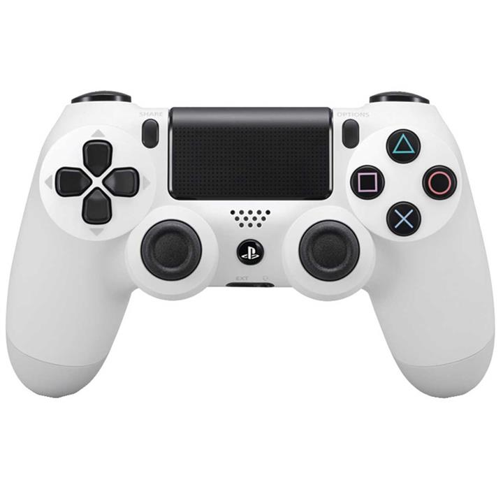 دسته بازی سونی مدل DualShock 4 White Edition
